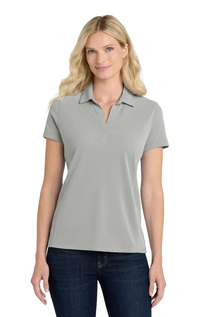 Port Authority ® Women's Poly Oxford Pique Polo. LK582 - additional view 2