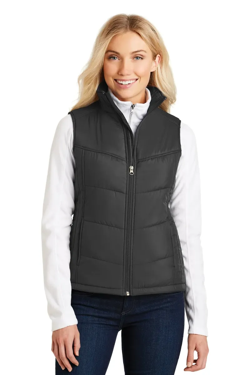 Port Authority® Women's Puffy Vest. L709 - additional view 2