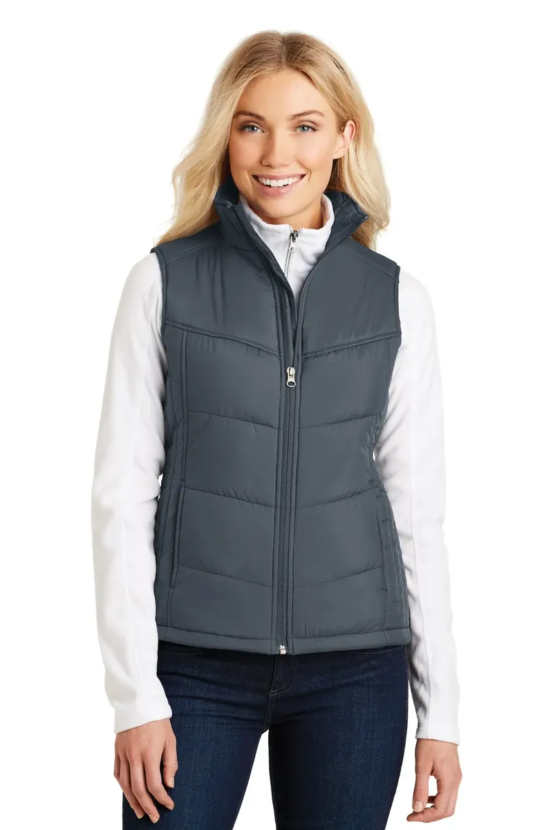 Port Authority® Women's Puffy Vest. L709 - additional view 3