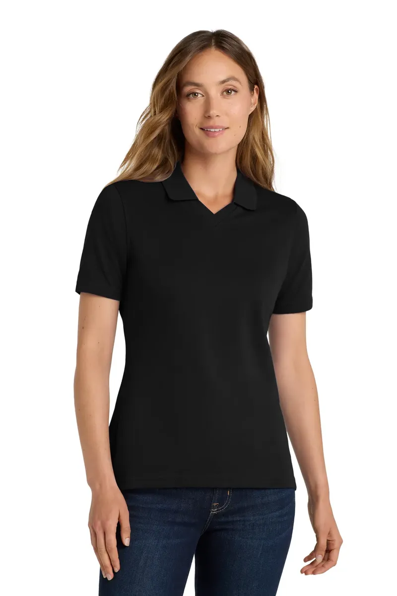 Port Authority® Women's Rapid Dry Polo.  L455 - additional view 6
