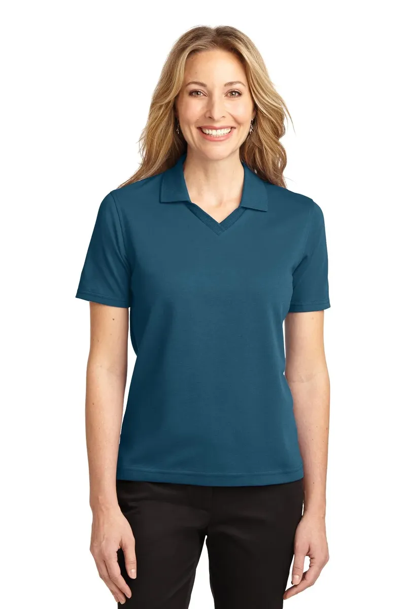 Port Authority® Women's Rapid Dry Polo.  L455 - additional view 4