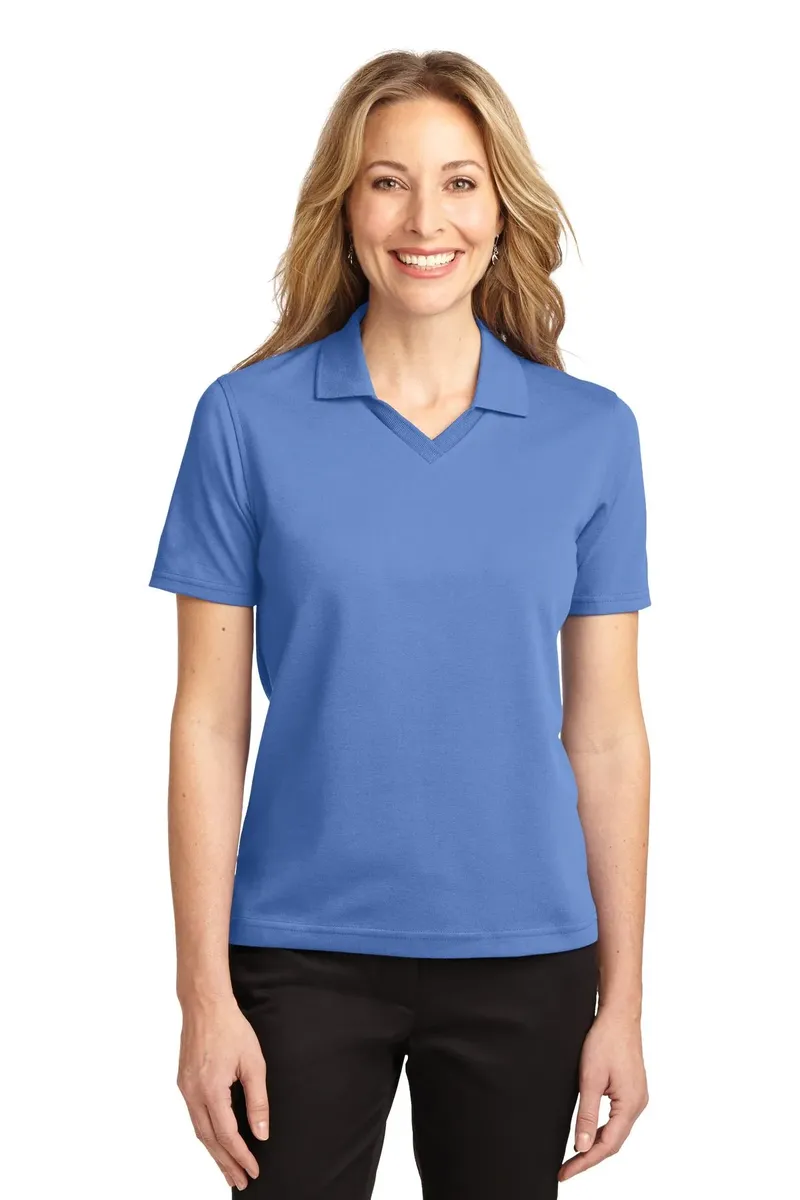 Port Authority® Women's Rapid Dry Polo.  L455 - additional view 1