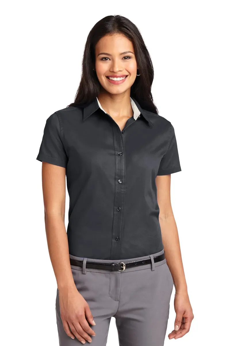 Port Authority® Women's Short Sleeve Easy Care  Shirt.  L508 - additional view 9