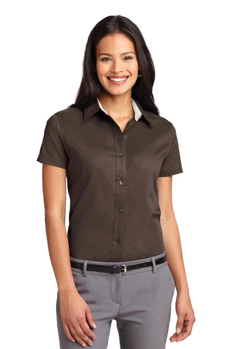 Port Authority® Women's Short Sleeve Easy Care  Shirt.  L508 - additional view 23