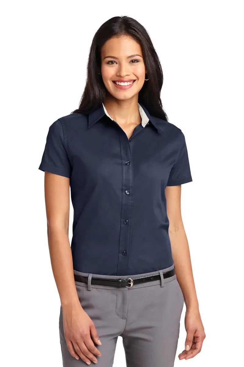Port Authority® Women's Short Sleeve Easy Care  Shirt.  L508 - additional view 19