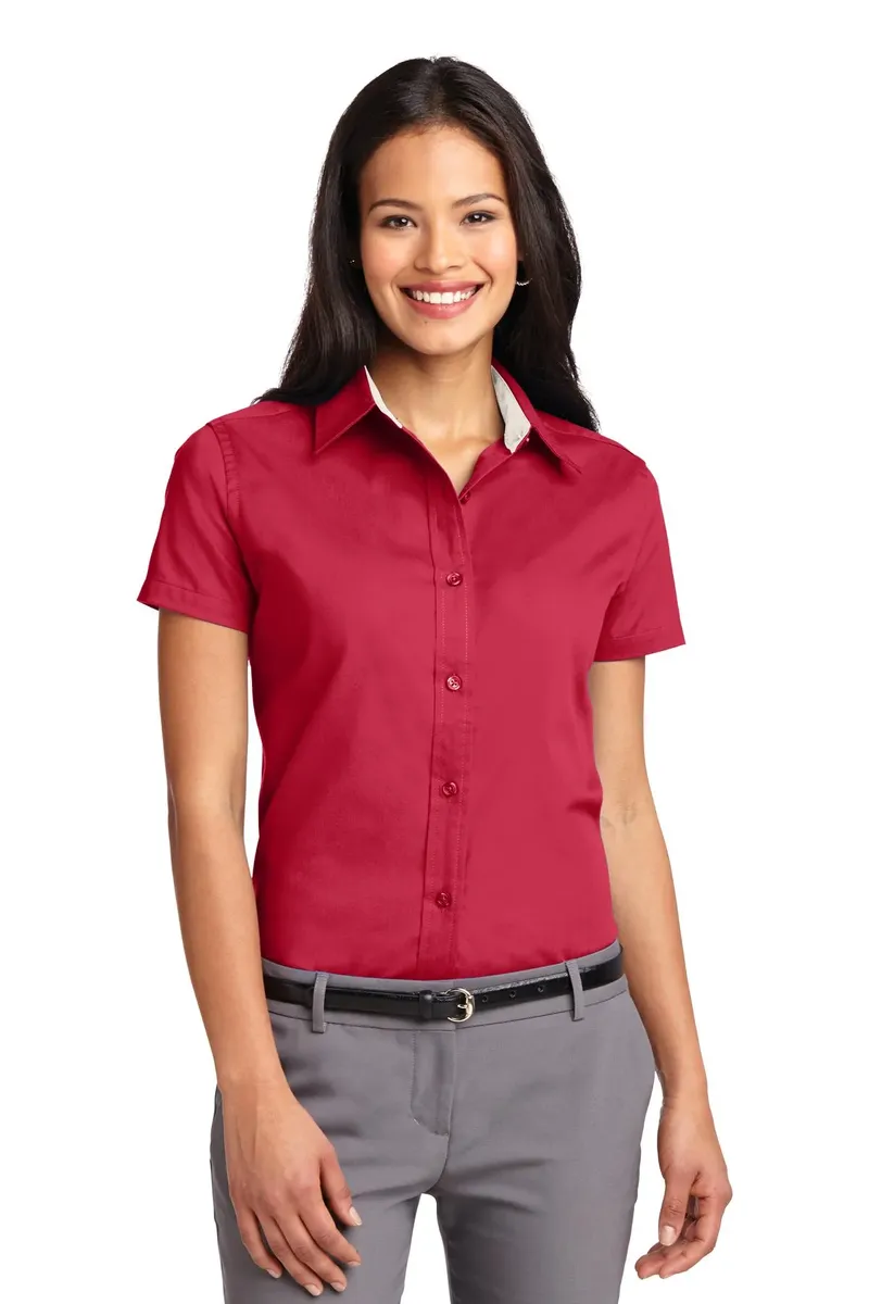 Port Authority® Women's Short Sleeve Easy Care  Shirt.  L508 - additional view 10