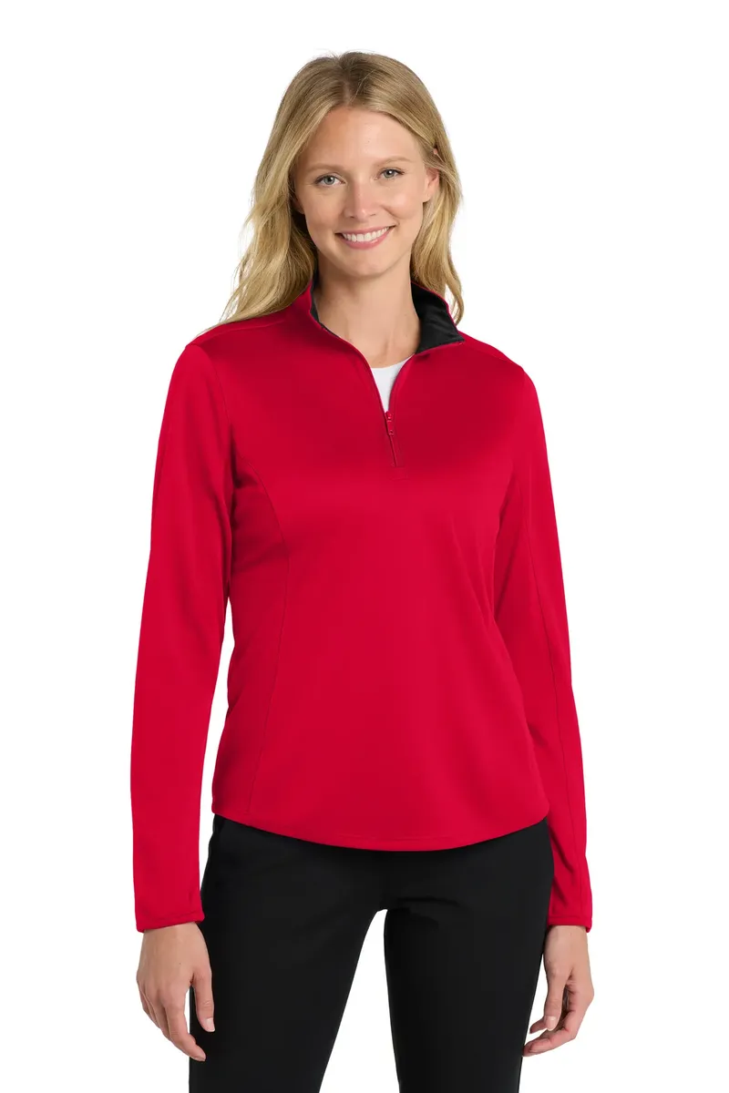 Port Authority ® Women's Silk Touch  Performance 1/4-Zip LK584