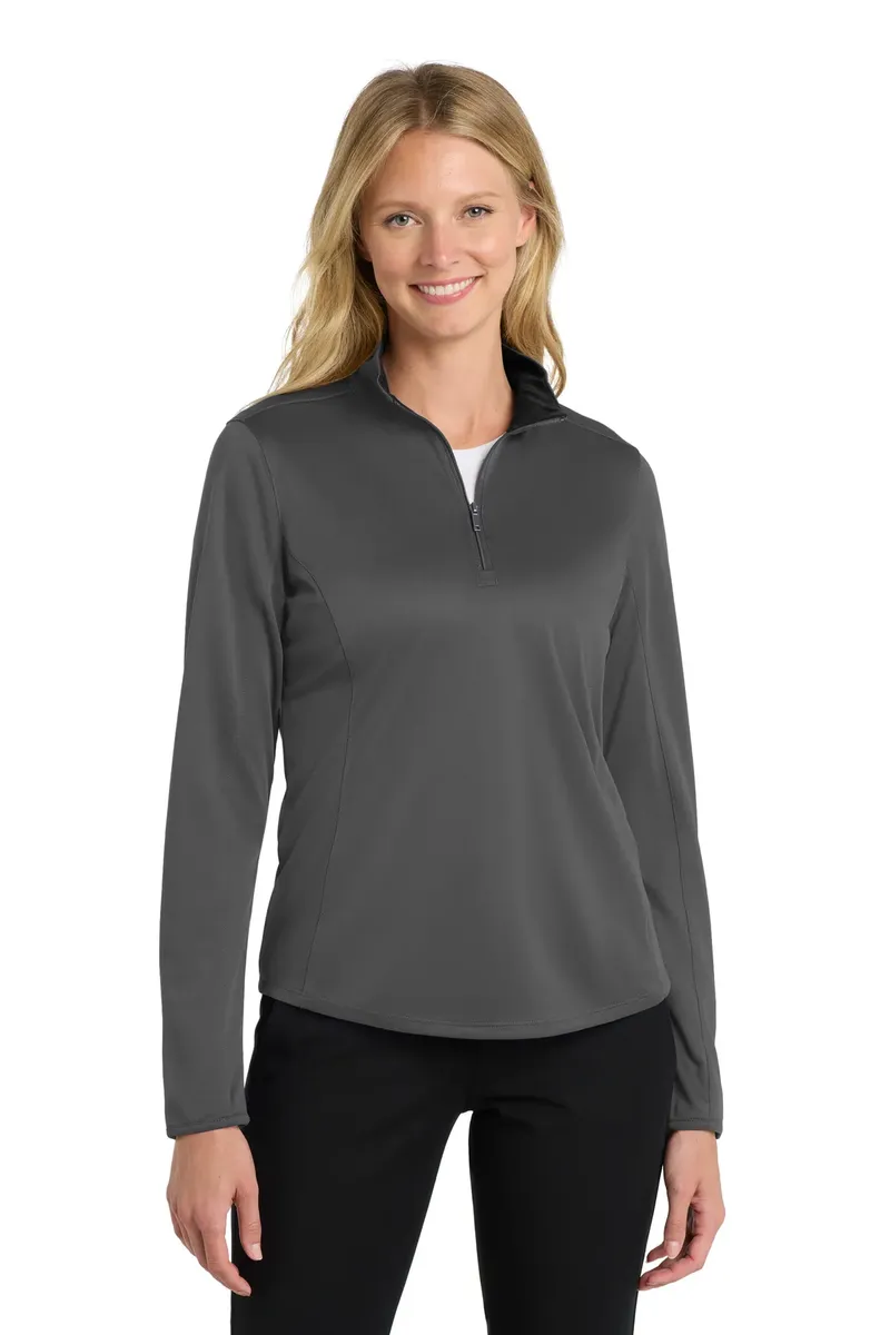 Port Authority ® Women's Silk Touch  Performance 1/4-Zip LK584 - additional view 3