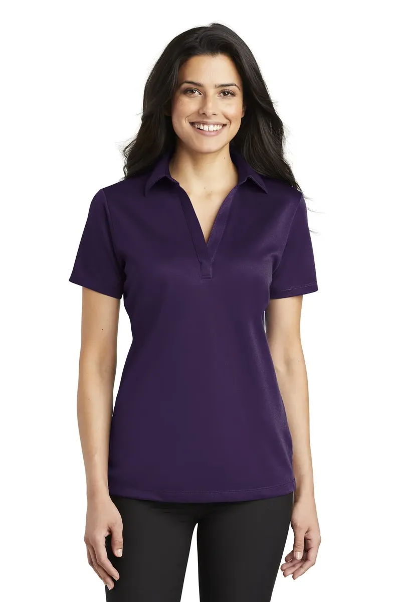 Port Authority® Women's Silk Touch Performance Polo. L540 - additional view 4