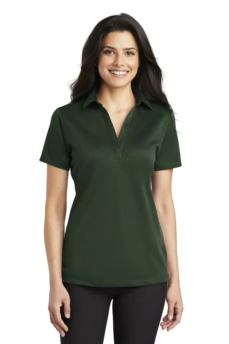 Port Authority® Women's Silk Touch Performance Polo. L540 - additional view 3
