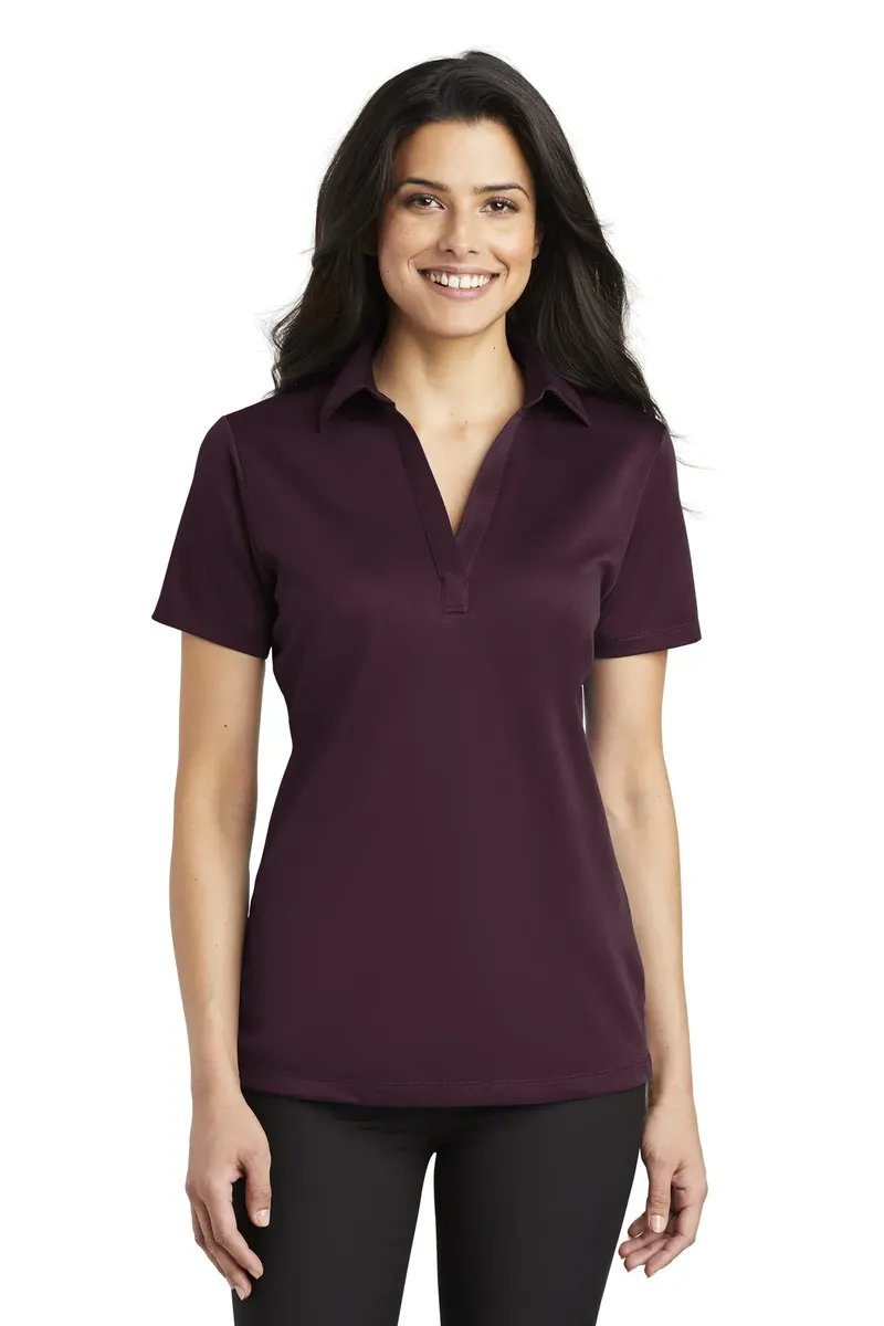 Port Authority® Women's Silk Touch Performance Polo. L540 - additional view 8