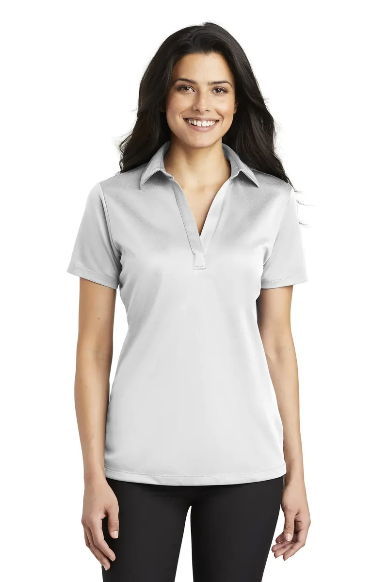 Port Authority® Women's Silk Touch Performance Polo. L540 - additional view 12