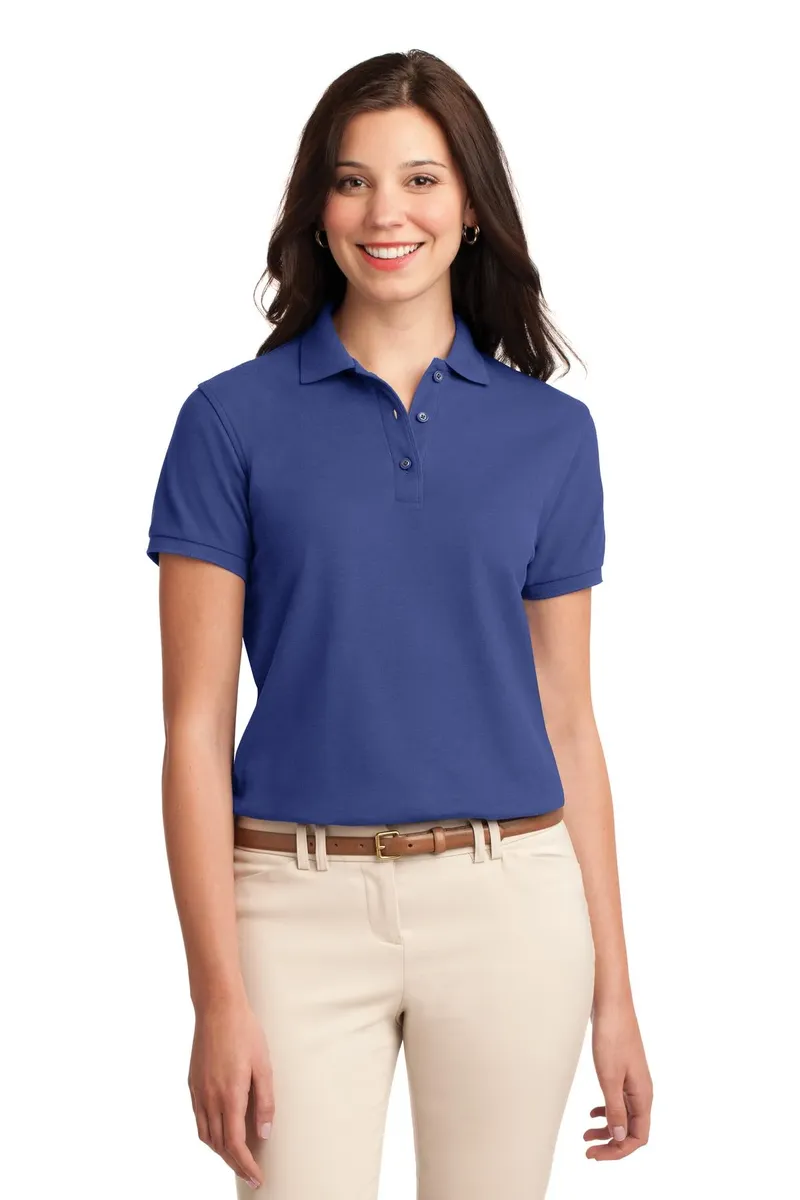 Port Authority® Women's Silk Touch Polo.  L500 - additional view 7
