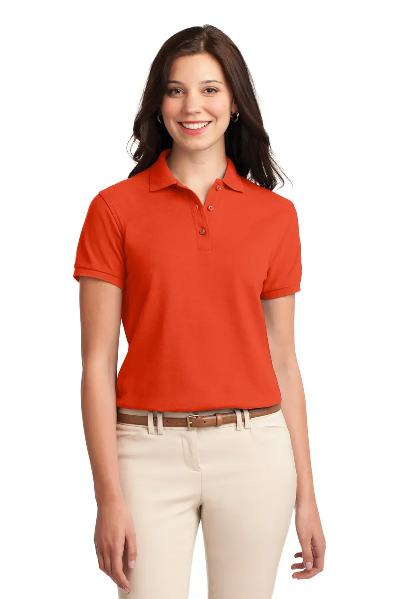 Port Authority® Women's Silk Touch Polo.  L500 - additional view 17