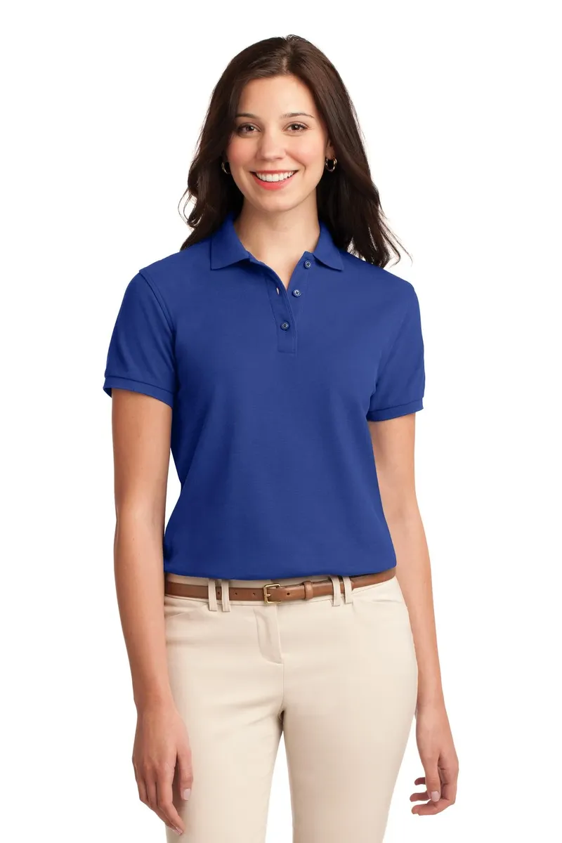 Port Authority® Women's Silk Touch Polo.  L500 - additional view 9