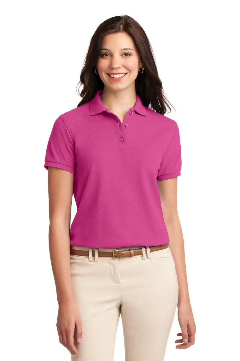 Port Authority® Women's Silk Touch Polo.  L500 - additional view 13