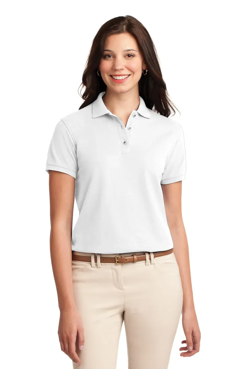 Port Authority® Women's Silk Touch Polo. L500
