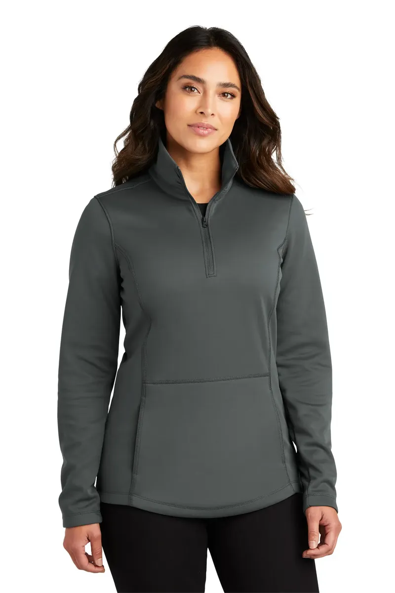 Port Authority® Women's Smooth Fleece 1/4-Zip L804 - additional view 1
