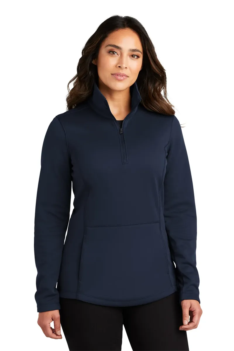 Port Authority® Women's Smooth Fleece 1/4-Zip L804 - additional view 2
