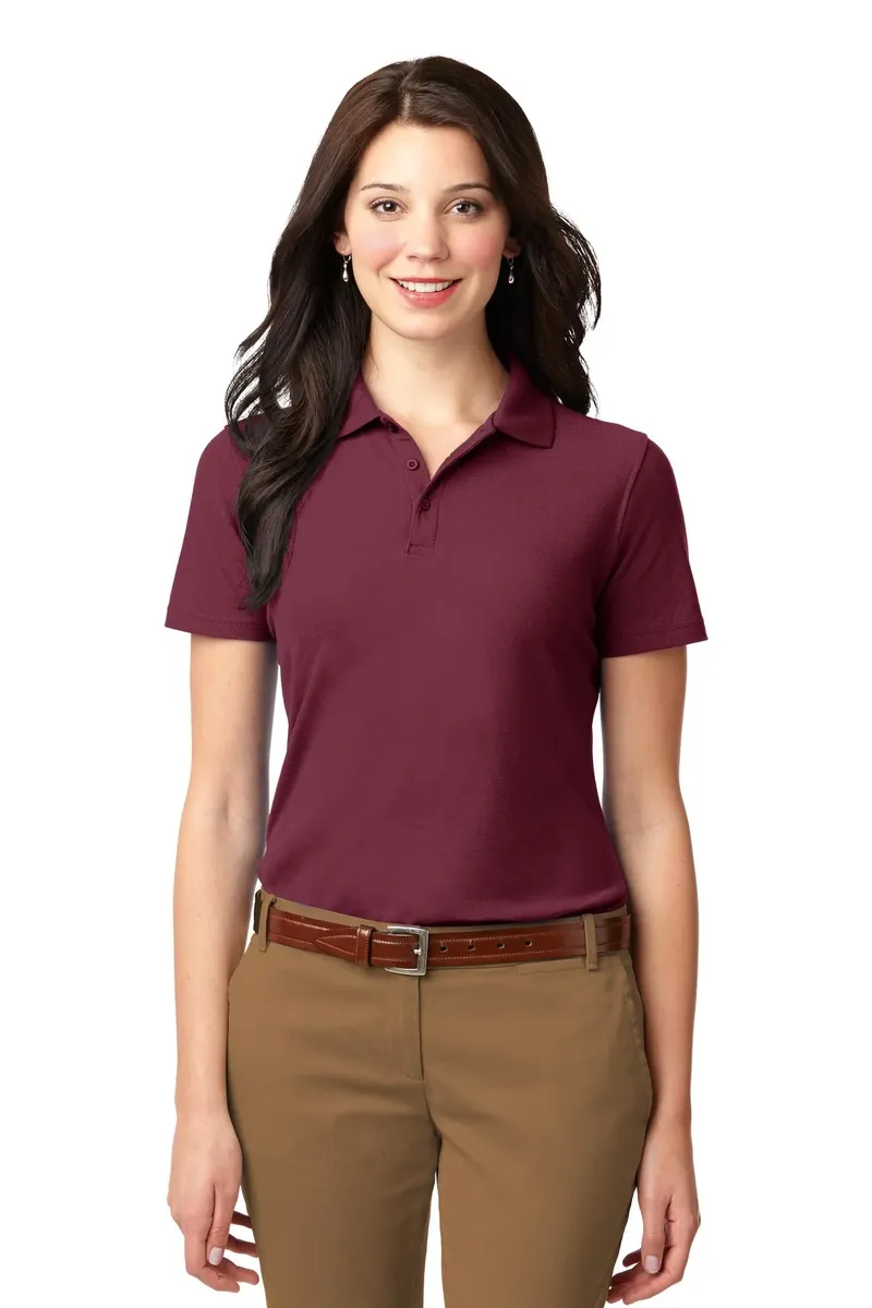 Port Authority® Women's Stain-Resistant Polo. L510 - additional view 8