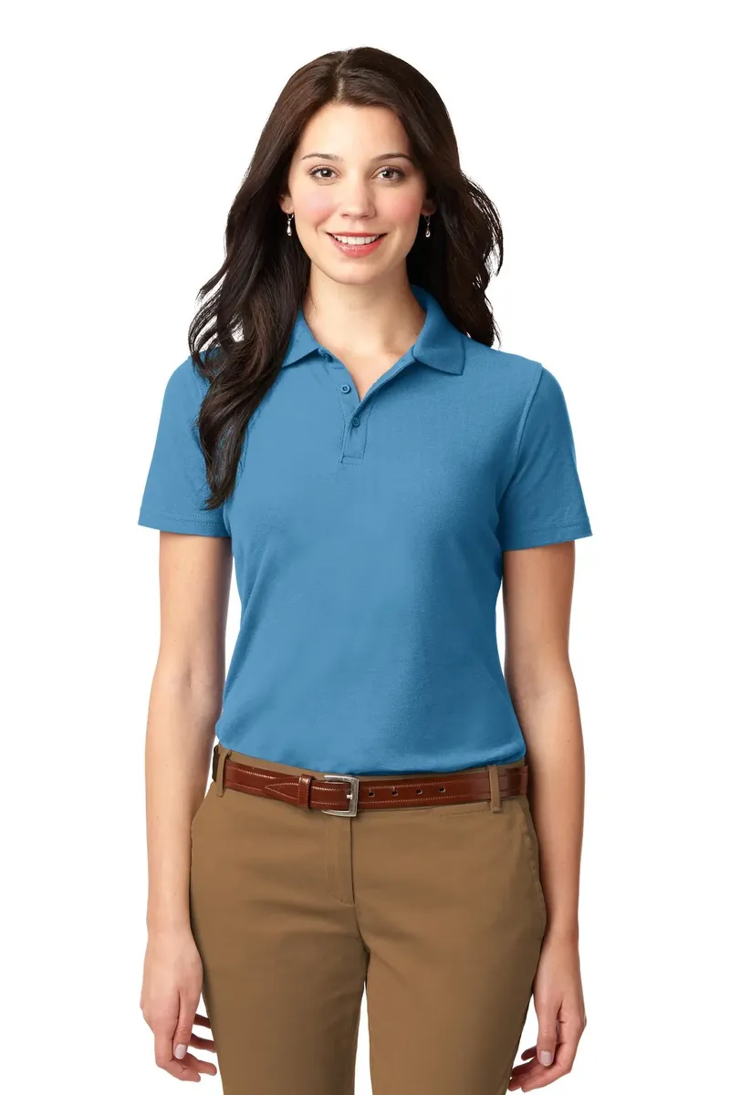 Port Authority® Women's Stain-Resistant Polo. L510 - additional view 4