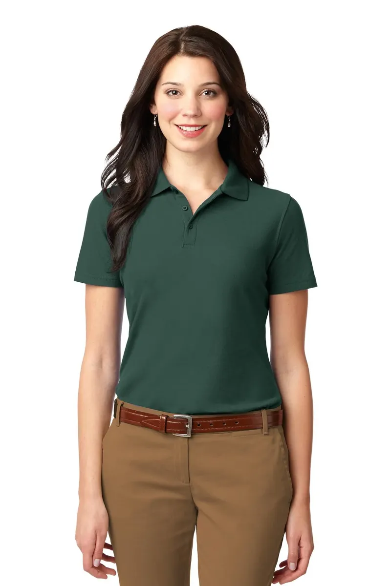 Port Authority® Women's Stain-Resistant Polo. L510 - additional view 2