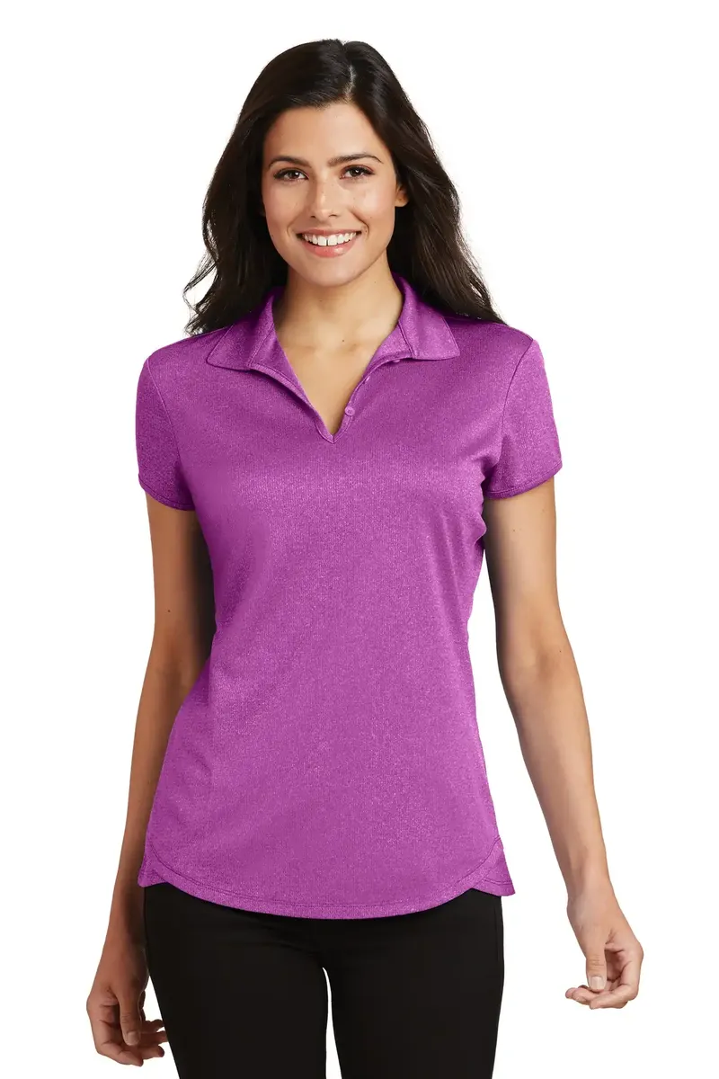 Port Authority® Women's Trace Heather Polo. L576 - additional view 3