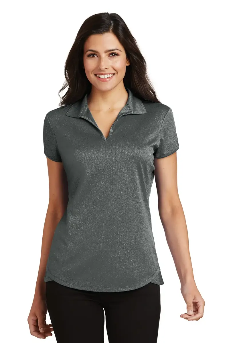 Port Authority® Women's Trace Heather Polo. L576 - additional view 2