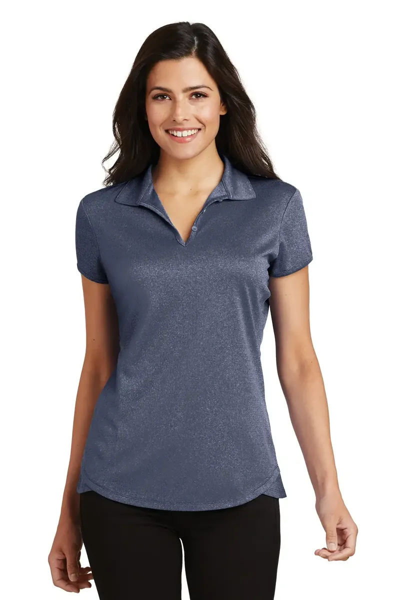 Port Authority® Women's Trace Heather Polo. L576 - additional view 1