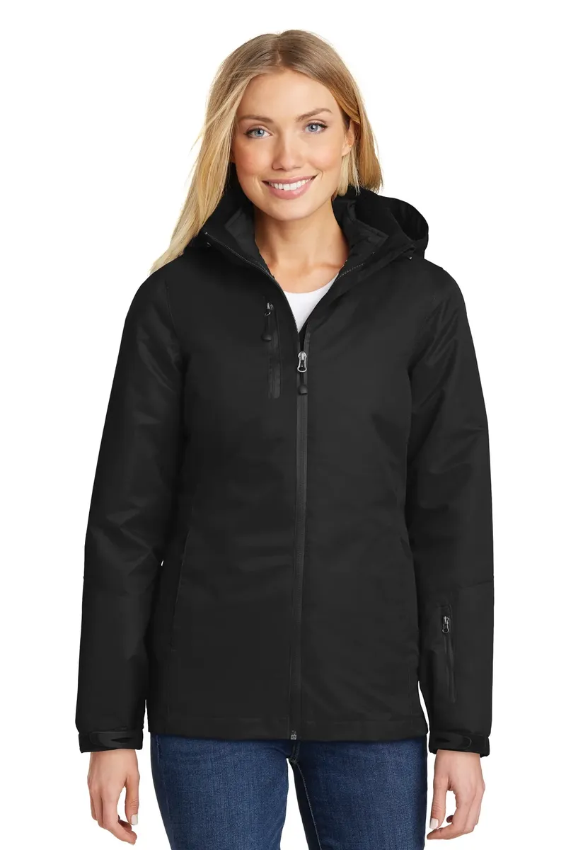 Port Authority® Women's Vortex Waterproof 3-in-1 Jacket. L332 - additional view 2