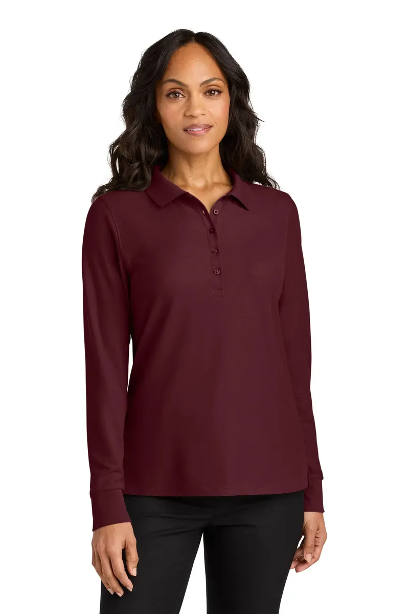 Port Authority® Women's Wearever Signature Pique Long Sleeve Polo LK200LS - additional view 8