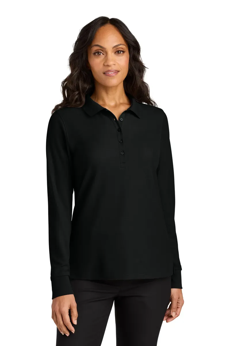 Port Authority® Women's Wearever Signature Pique Long Sleeve Polo LK200LS - additional view 5