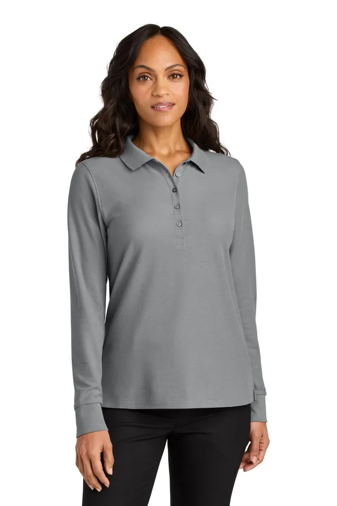 Port Authority® Women's Wearever Signature Pique Long Sleeve Polo LK200LS - additional view 7