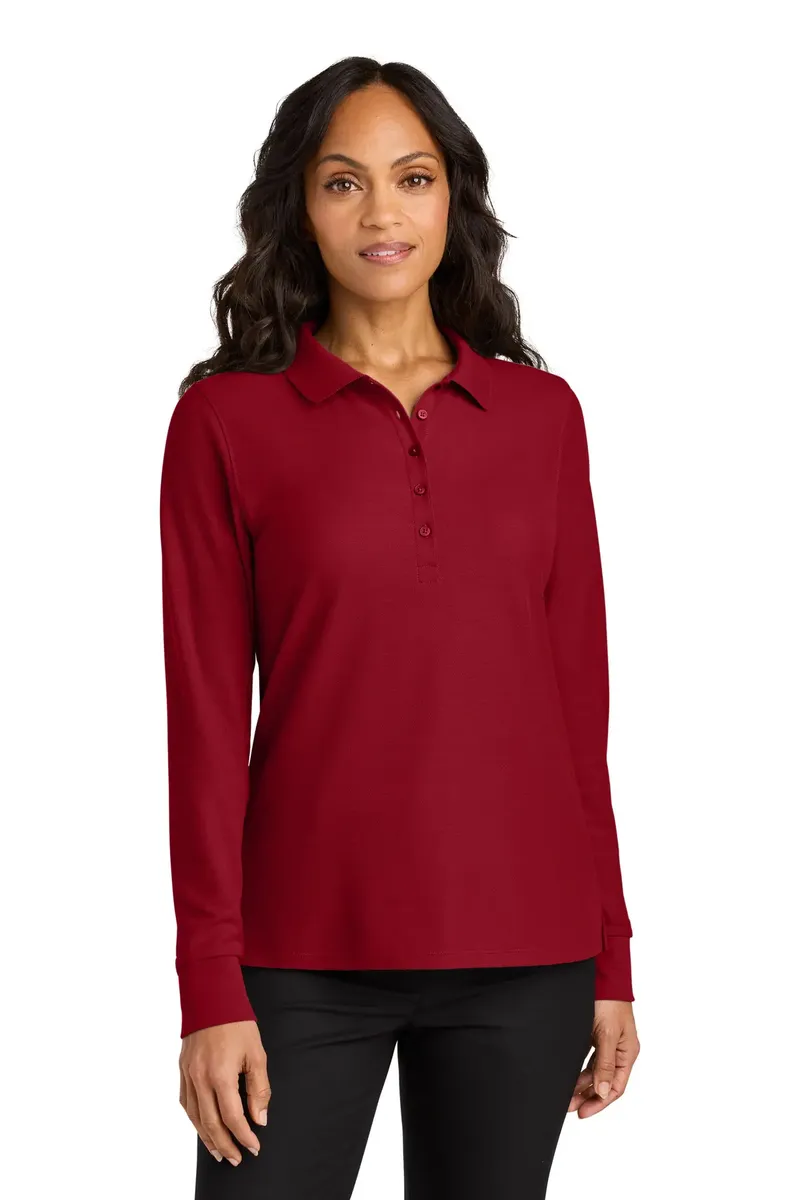 Port Authority® Women's Wearever Signature Pique Long Sleeve Polo LK200LS - additional view 6