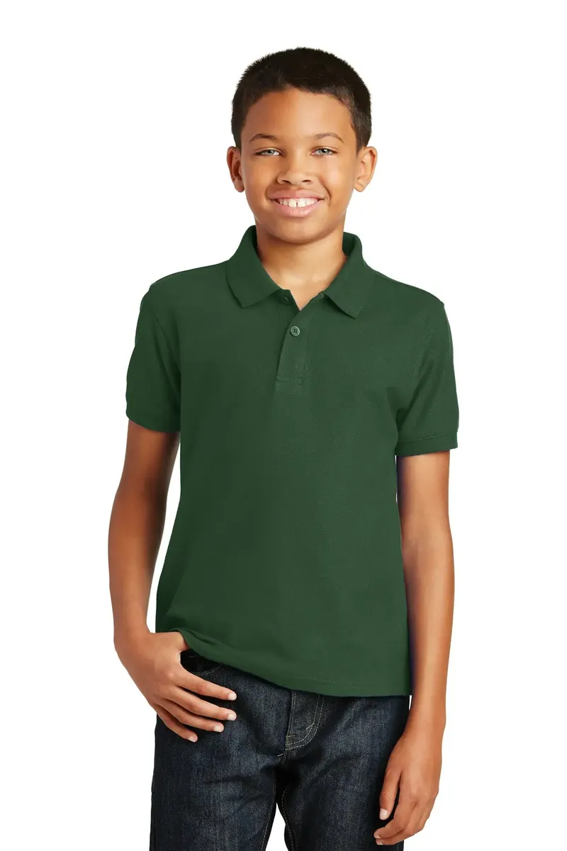 Port Authority® Youth Core Classic Pique Polo. Y100 - additional view 4