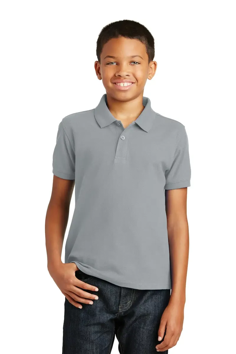 Port Authority® Youth Core Classic Pique Polo. Y100 - additional view 2