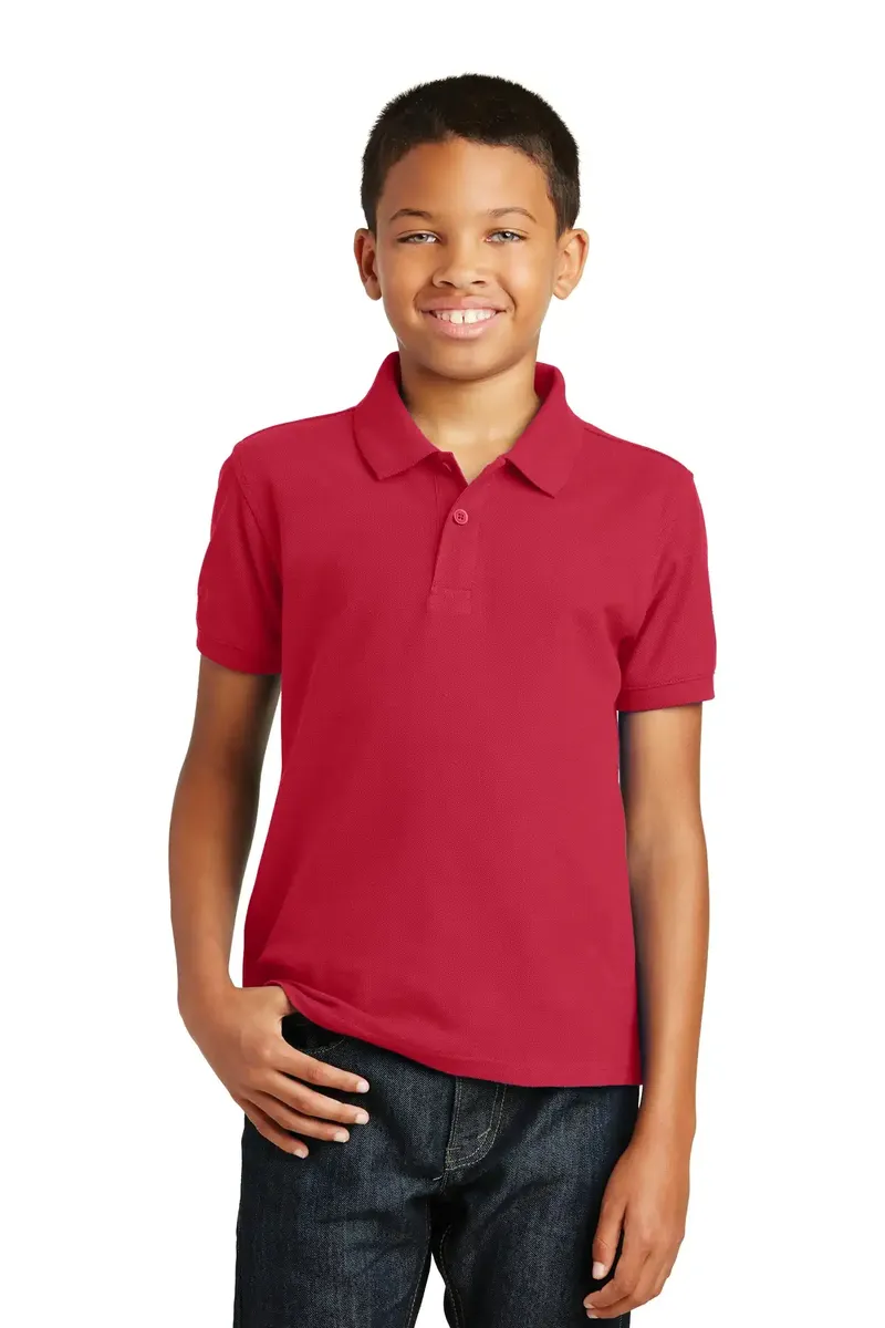 Port Authority® Youth Core Classic Pique Polo. Y100 - additional view 1