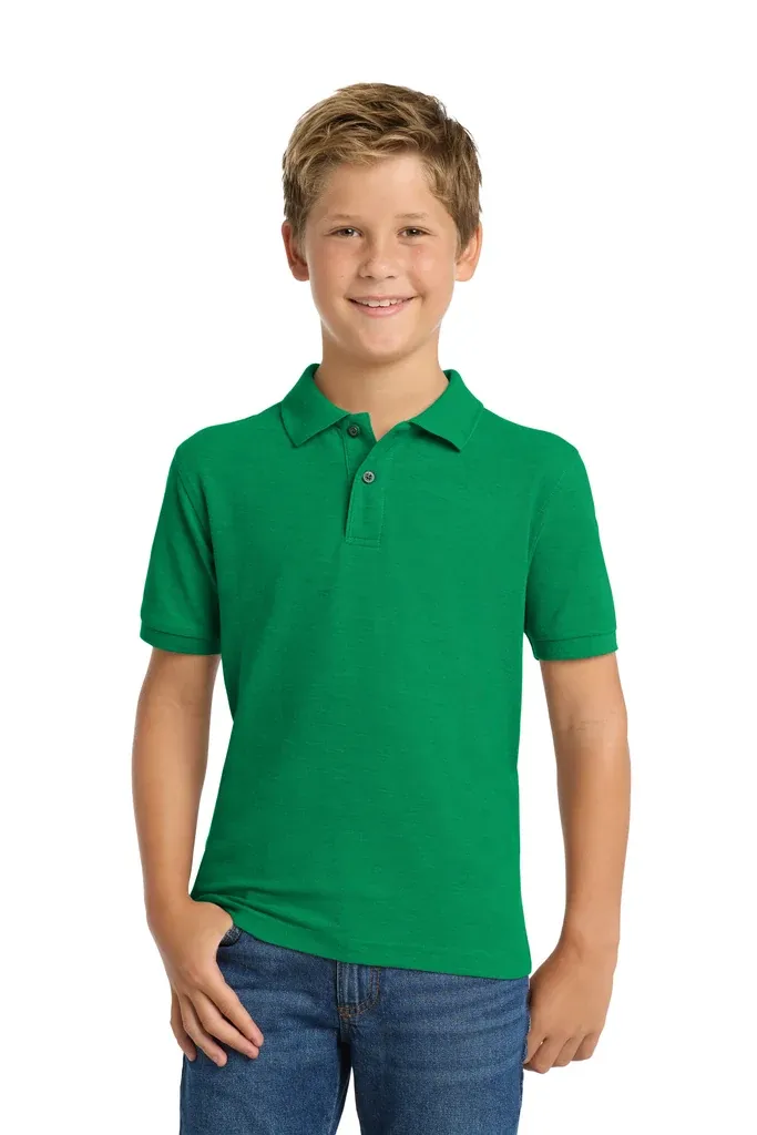 Port Authority® Youth Silk Touch Polo.  Y500 - additional view 7