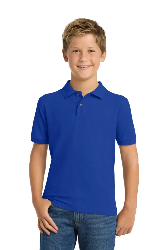 Port Authority® Youth Silk Touch Polo.  Y500 - additional view 13
