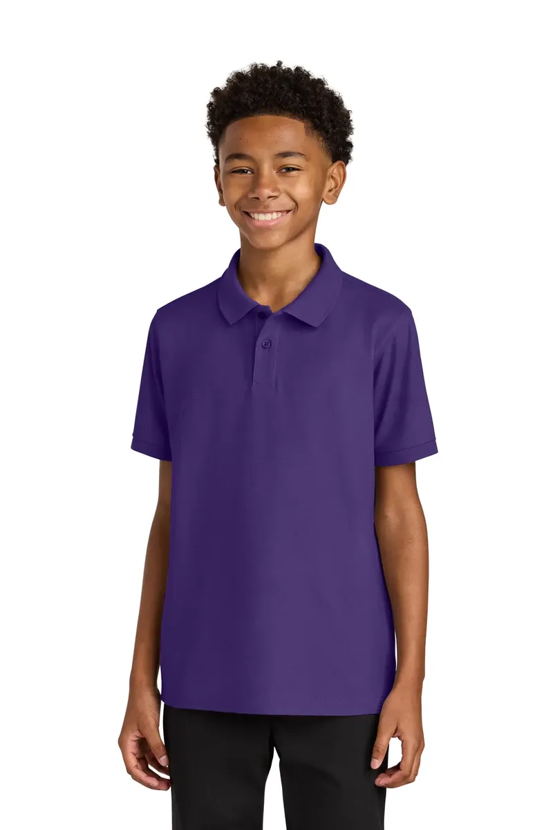 Port Authority® Youth Wearever Signature Pique Polo Y200 - additional view 6