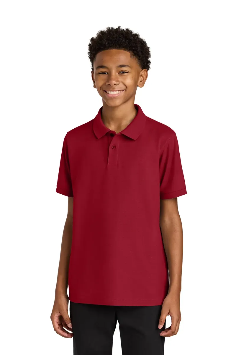 Port Authority® Youth Wearever Signature Pique Polo Y200 - additional view 3