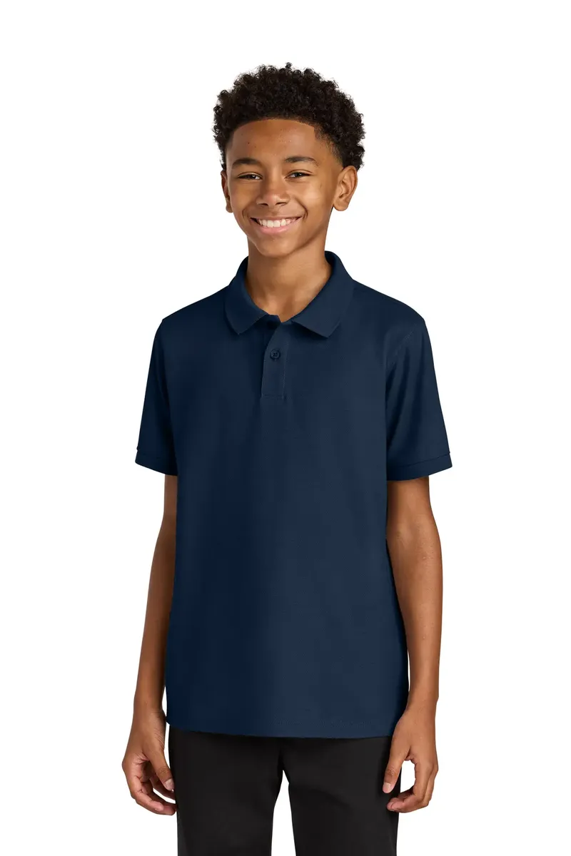 Port Authority® Youth Wearever Signature Pique Polo Y200 - additional view 1