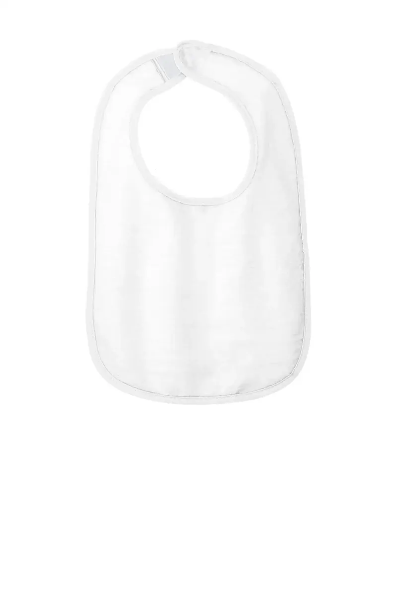 Rabbit Skins Infant Contrast Trim Terry Bib. RS1003 - additional view 4