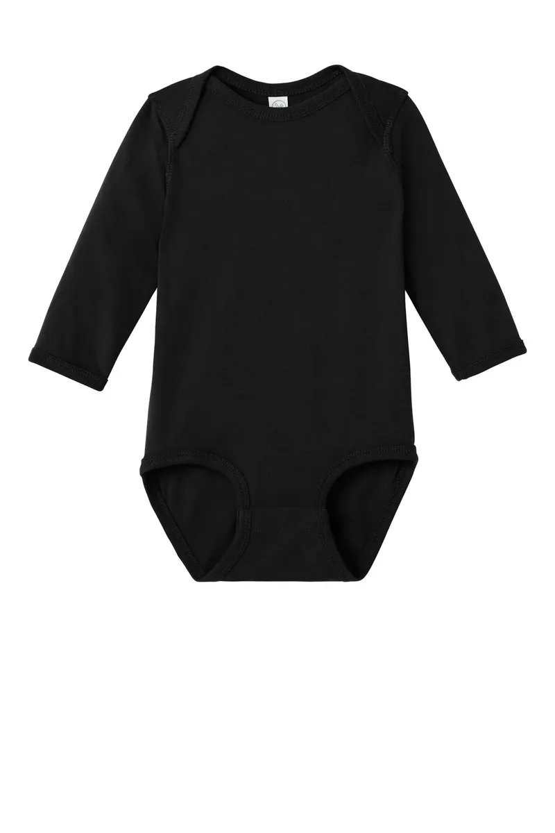 Rabbit Skins Infant Long Sleeve Jersey Bodysuit RS4421 - additional view 2