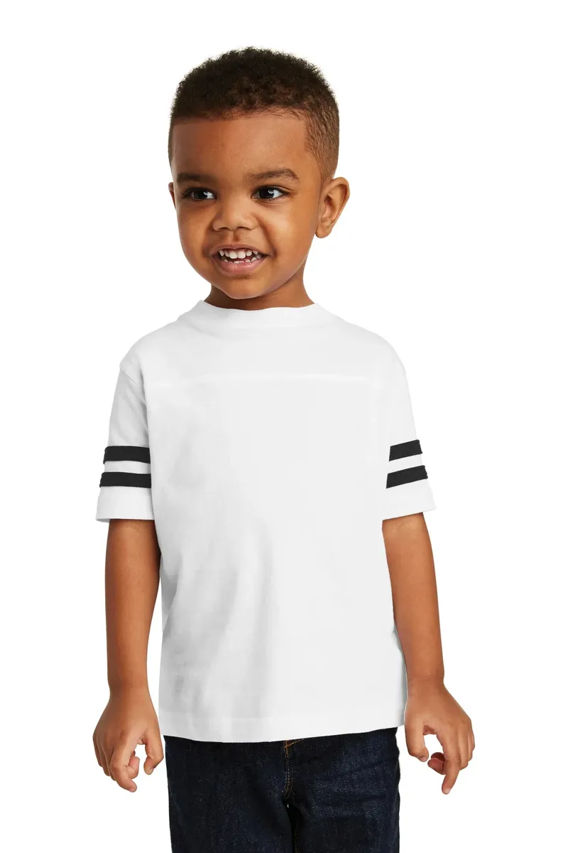 Rabbit Skins Toddler Football Fine Jersey Tee. RS3037 - additional view 5