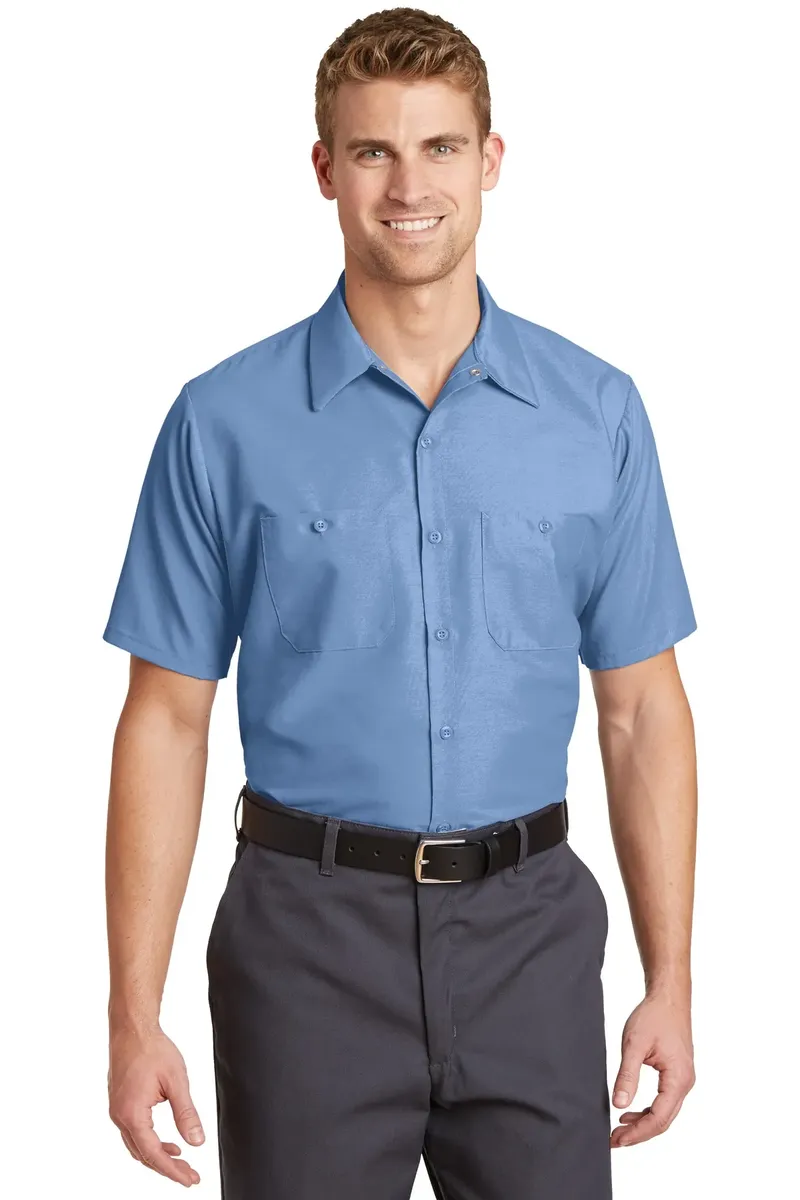 Red Kap® Long Size  Short Sleeve Industrial Work Shirt. SP24LONG - additional view 6