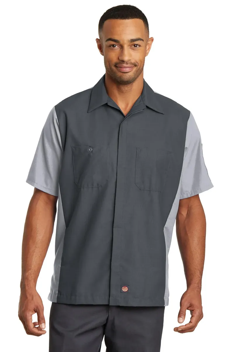 Red Kap® Short Sleeve Ripstop Crew Shirt. SY20 - additional view 1