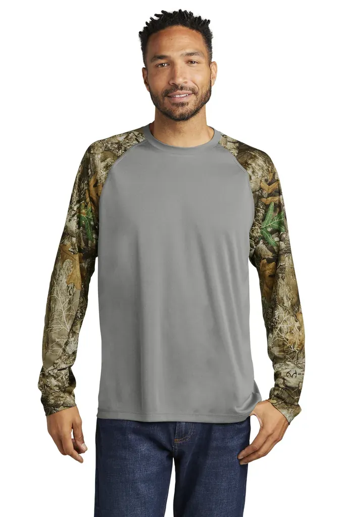 Russell Outdoors Realtree® Colorblock Performance Long Sleeve Tee RU151LS - additional view 2