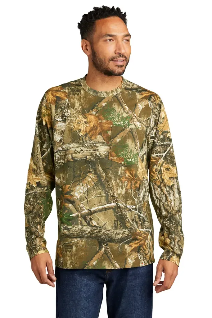 Russell Outdoors Realtree® Long Sleeve Pocket Tee RU100LSP