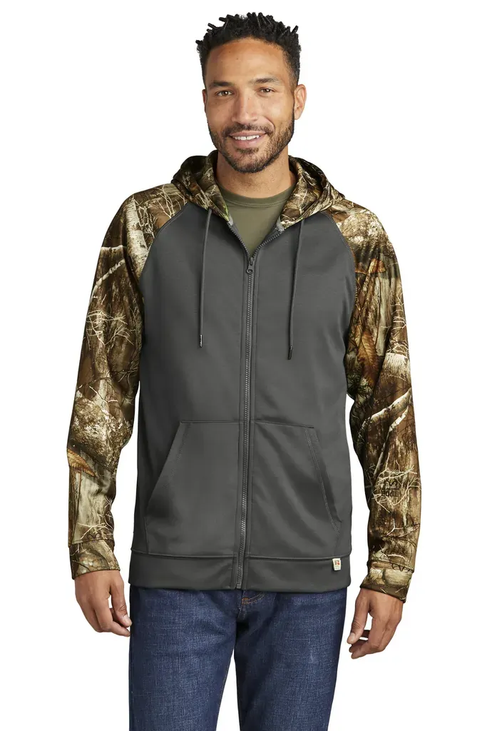 Russell Outdoors Realtree® Performance Colorblock Full-Zip Hoodie RU452